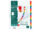Intercalari stampati in digitale Exacompta Protect'o cartoncino A4 160g/mq 20 tasti AZ - 1111E