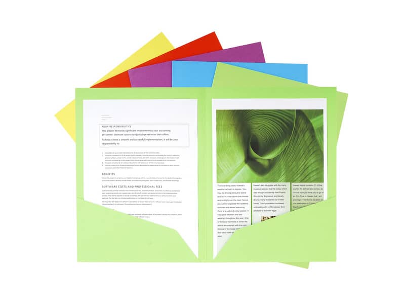 Cartelline doppia tasca Exacompta ROCK"S cartoncino 210 g/m² A4 colori assortiti conf. 25 - 415000E