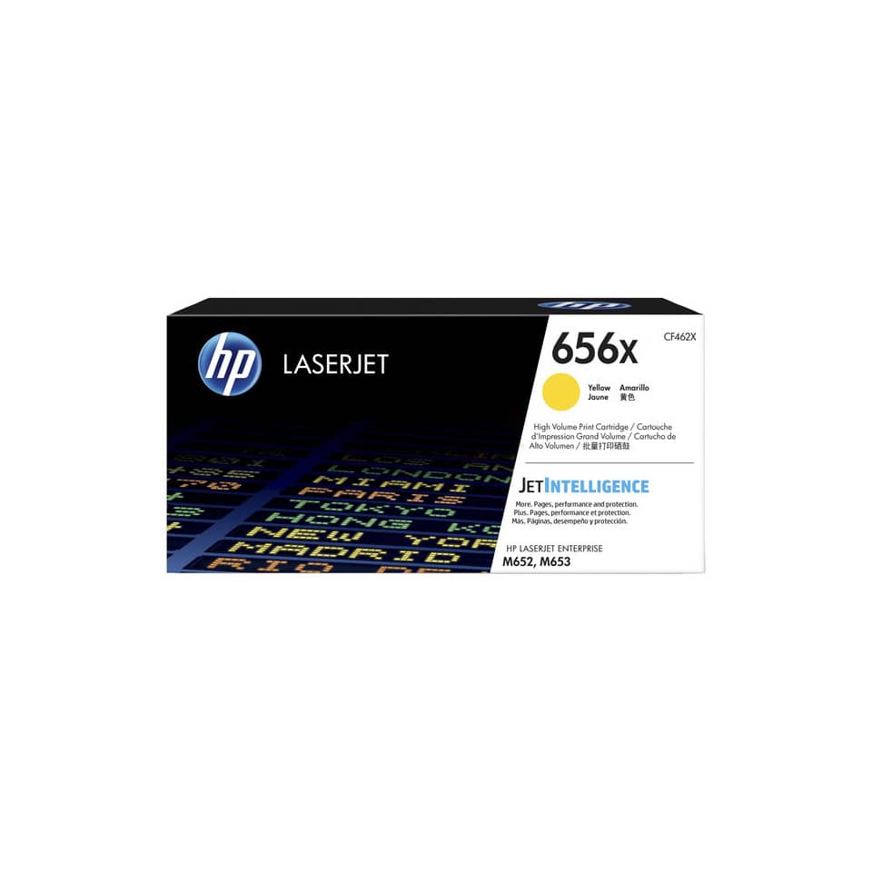 Toner alta capacità 656X HP giallo  CF462X