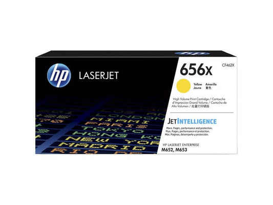 Toner alta capacità 656X HP giallo  CF462X