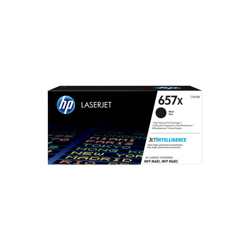 Toner alta capacità 657X HP nero  CF470X