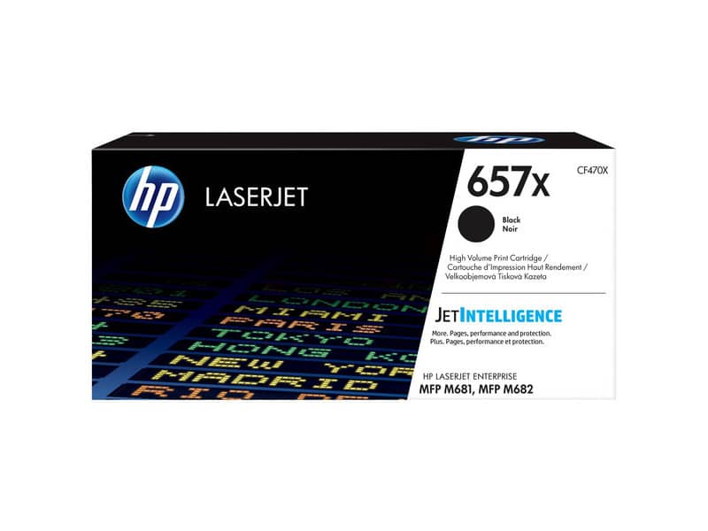 Toner alta capacità 657X HP nero  CF470X