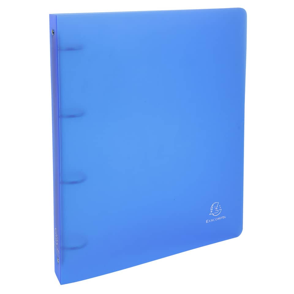 Raccoglitore ad anelli Exacompta CHROMALINE 4 anelli Ø 30 mm ppl A4 MAXI 297x242 5 colori assortiti - 51369E