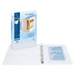 Raccoglitore personalizzabile Exacompta A4 maxi Kreacover® 4 anelli a D bianco 30 mm - 51942E