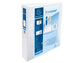 Raccoglitore personalizzabile Exacompta A4 maxi Kreacover® bianco 4 anelli a D 40 mm - 51943E
