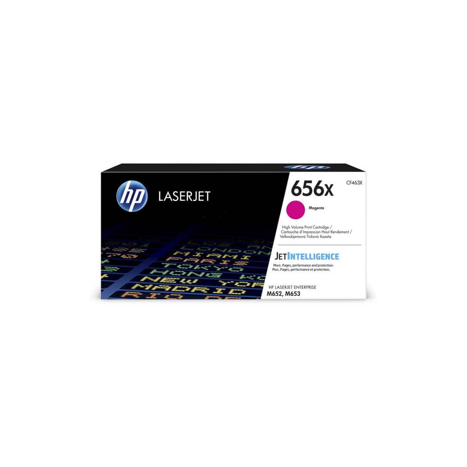 Toner alta capacità 656X HP magenta  CF463X