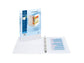 Raccoglitore personalizzabile Exacompta A4 maxi Kreacover® bianco 4 anelli a D 40 mm - 51943E