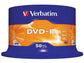 DVD-R Verbatim 16x 4.7 GB Spindle Case in confezione da 50 dvd-r - 43548