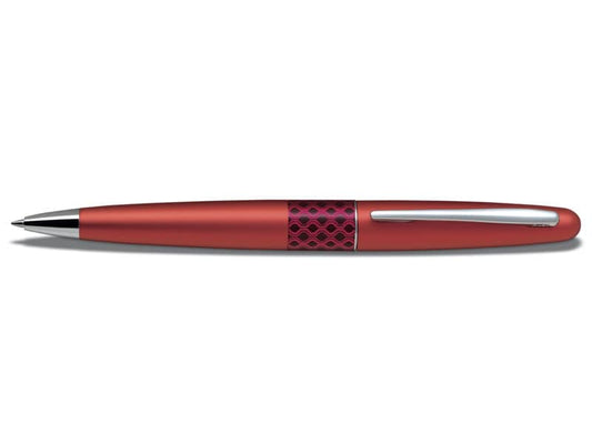 Penna a sfera Pilot MR Retro Pop Collection 0,7 mm blu fusto rosso con astuccio e borsina regalo - 006473