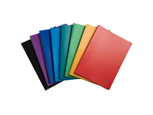 Portalistini Exacompta LINEA OPACO 8 colori assortiti ppl A4 40 buste 8540E