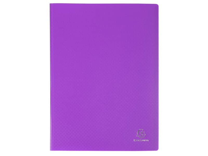Portalistini Exacompta LINEA OPACO 8 colori assortiti ppl A4 40 buste 8540E
