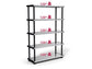 Scaffale a 5 ripiani TERRY MP Shelf 120RC grigio/nero 1002764