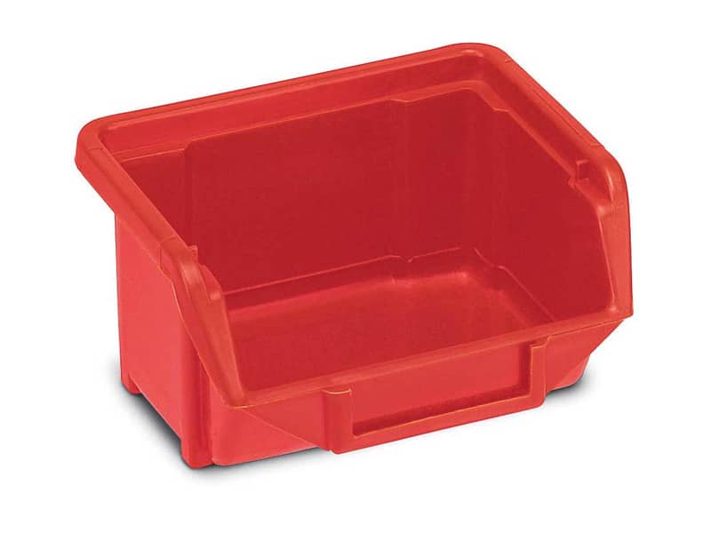 Contenitore sovrapponibile Terry Eco Box 110 rosso - 10,9x10x5,3 cm 1000423