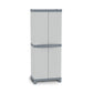 Armadietto a due ante TERRY Wave Base 2700 grigio chiaro grigio scuro 70x43,8x181,8 cm - 1002566