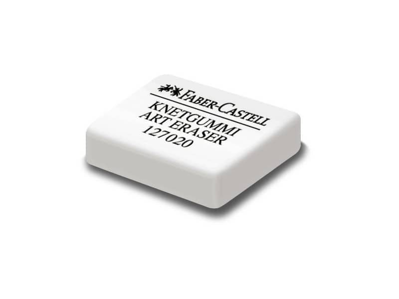 Gomma pane quadrangolare Faber-Castell 7020 bianca 127154