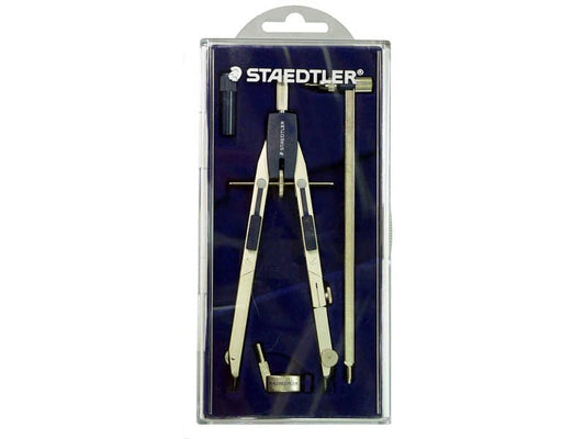 Compasso a frizione Staedtler Frizion 557 nichel e blu 557 02SK-I