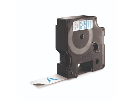 Nastro per etichettatrici Dymo D1 19 mm x 7 m blu/bianco S0720840