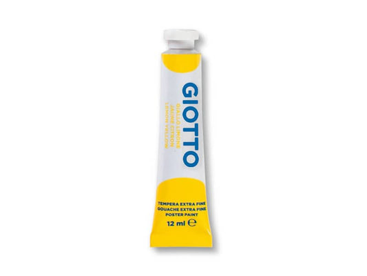 Tempera GIOTTO Extra 12 ml giallo limone 35200300