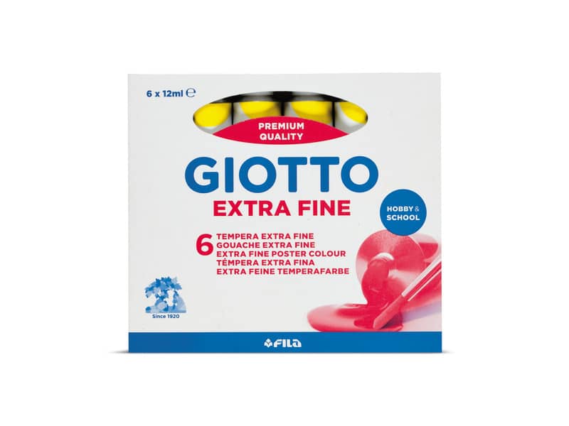 Tempera GIOTTO Extra 12 ml giallo limone  35200300