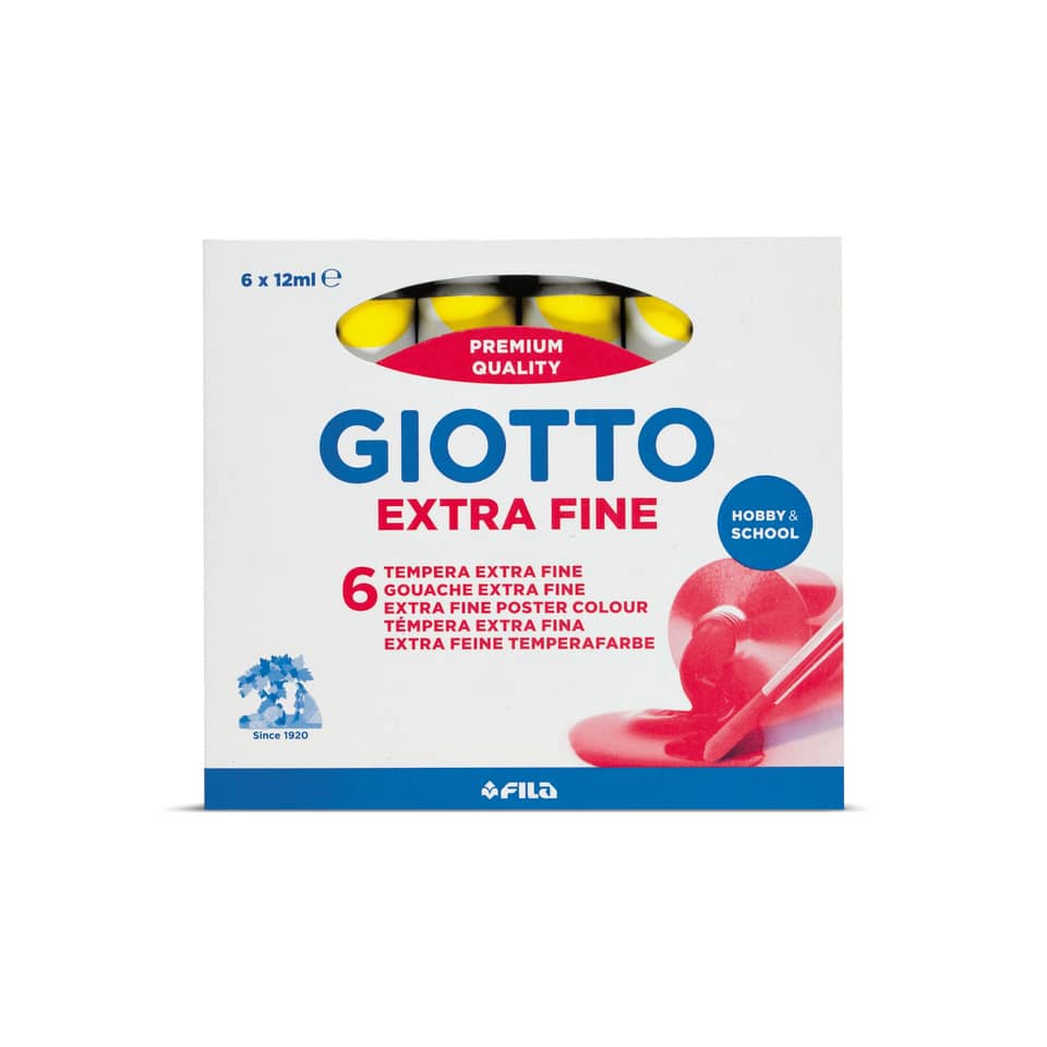 Tempera GIOTTO Extra 12 ml giallo limone  35200300