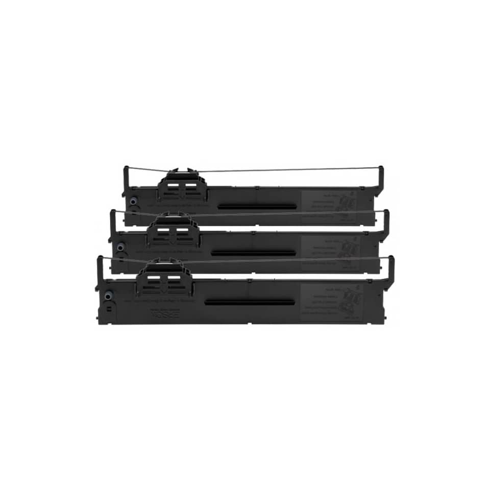 Ribbon pack con nastri Epson nero  Conf. 3 - C13S015339