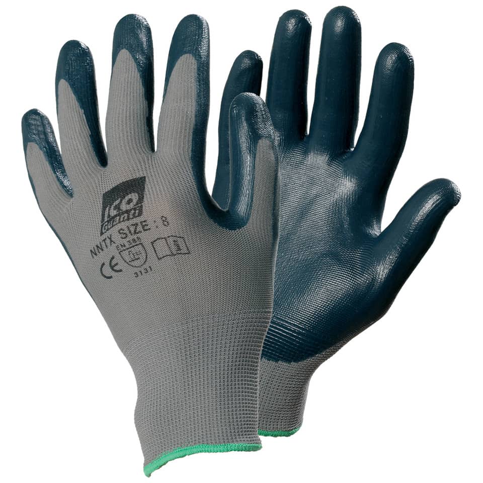 Guanti riusabili Icoguanti in nylon/nitrile L blu NNTX/LARGE