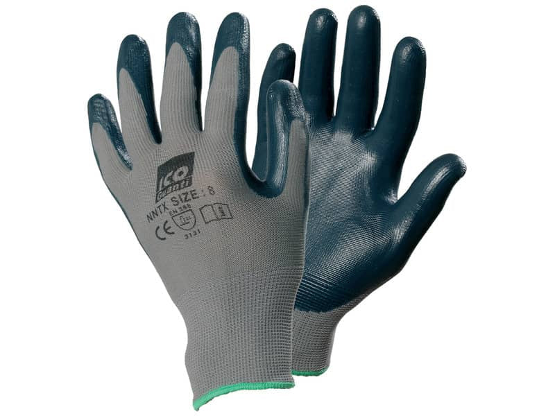 Guanti riusabili Icoguanti in nylon/nitrile L blu NNTX/LARGE