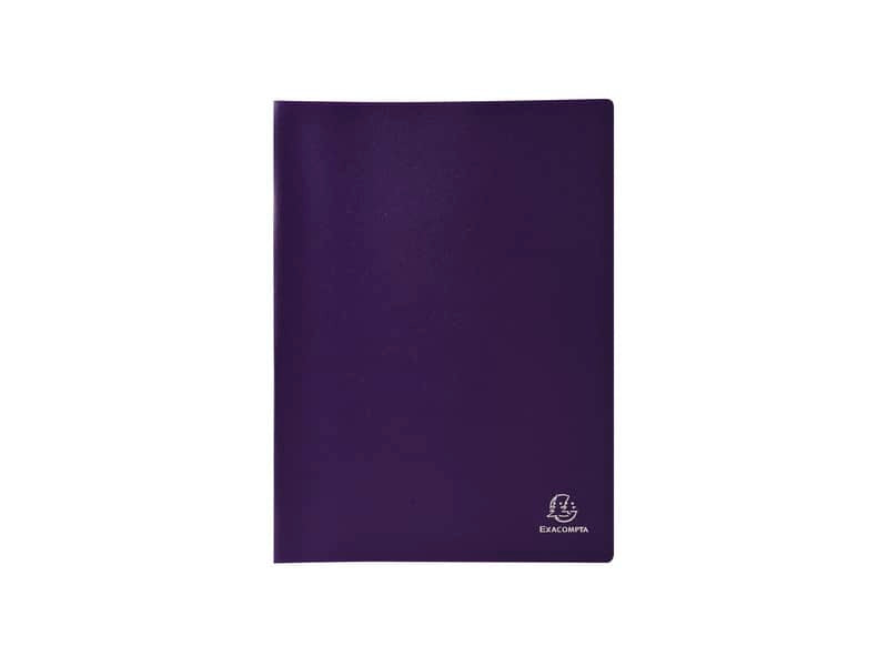 Portalistini Exacompta LINEA OPACO 8 colori assortiti ppl A4 40 buste 8540E