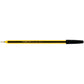 Penna a sfera Staedtler Noris Stick M 1 mm - tratto 0,35 mm nero conf. da 20 - 434 09