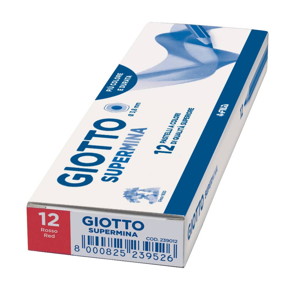 Matita colorata GIOTTO Supermina rosso  23901200