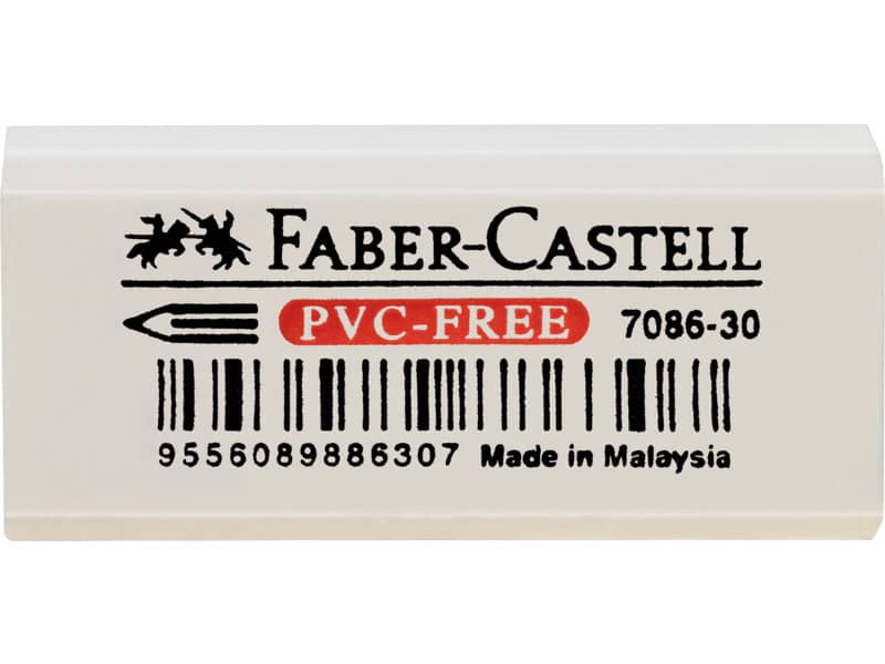 Gomma Faber-Castell 7086-30 per matita bianca 188730