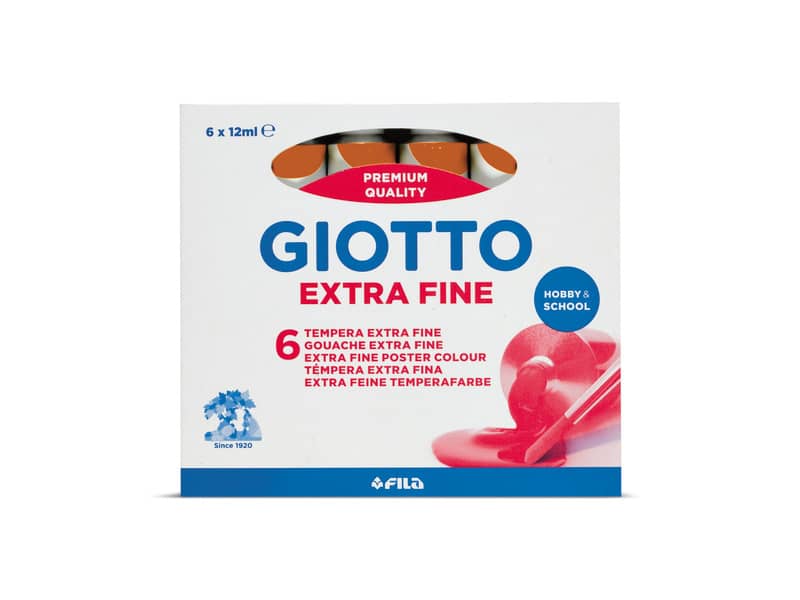 Tempera GIOTTO Extra 12 ml terra di Siena naturale 35202000