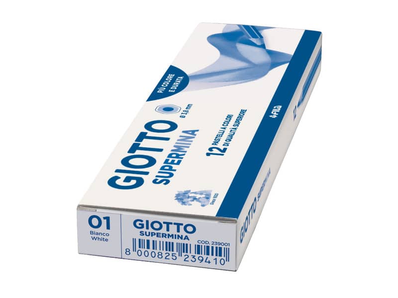 Matita colorata GIOTTO Supermina 3,8 mm bianco 23900100