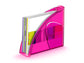 Portariviste CepPro Happy CEP in plastica utilizzabile in formato orizz. o vert. rosa indiano - 1006740791