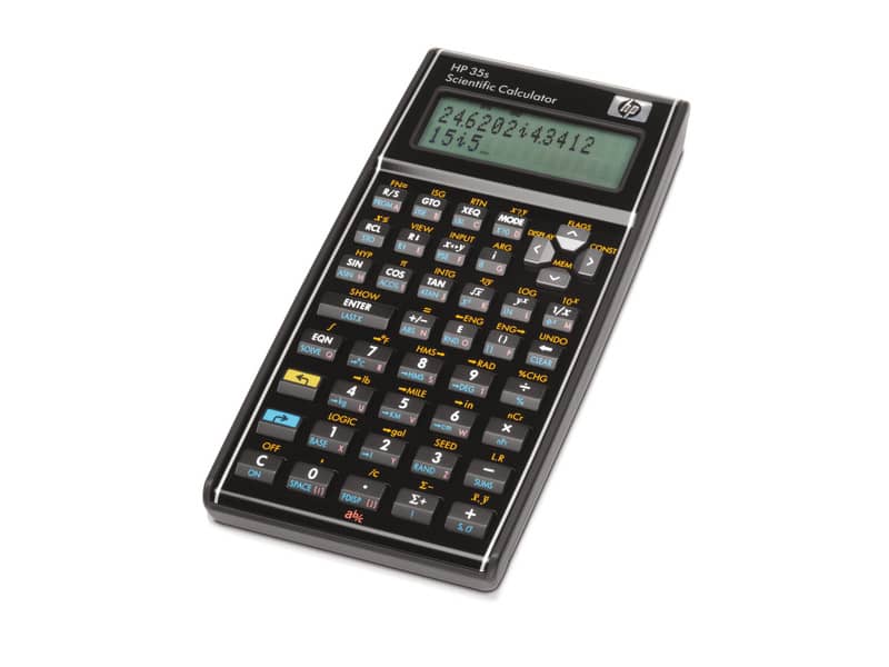 Calcolatrice scientifica programmabile HP 35S con 100 funzioni integrate nero HP-35S/UUZ