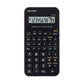 Calcolatrice scientifica SHARP EL-501X con 131 funzioni e ampio display - nero EL501XBWH