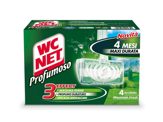 Tavolette igiene WC Net Profumoso mountain fresh 4x34 grammi - M74833