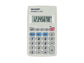 Calcolatrice tascabile SHARP con display a 8 cifre bianco SH-EL233SB
