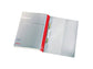Cartelline ad aghi con clip Esselte Quotation File 23,8x31 cm pvc semirigido rosso  conf. da 25 - 28359