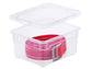 Contenitore Rotho Clear Box in PPL 2 L impilabile 19x16x9 cm trasparente F707800