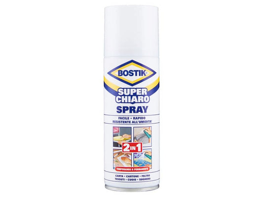 Colla spray Bostik Superchiaro 200 ml 200 ml - D2230