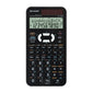 Calcolatrice scientifica a doppia alimentazione SHARP con display a 2 righe bianco - EL 506 XBWH