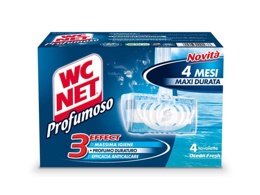 Tavolette igiene WC Net Profumoso ocean fresh 4x34 grammi - M74838