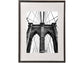 Cornice Methodo Hooker Crilex da parete A4 nero K980101