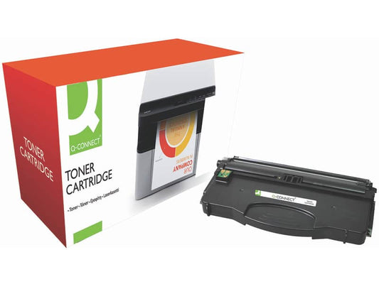 Toner Q-Connect compatibile con Lexmark 12016SE - nero KF10984