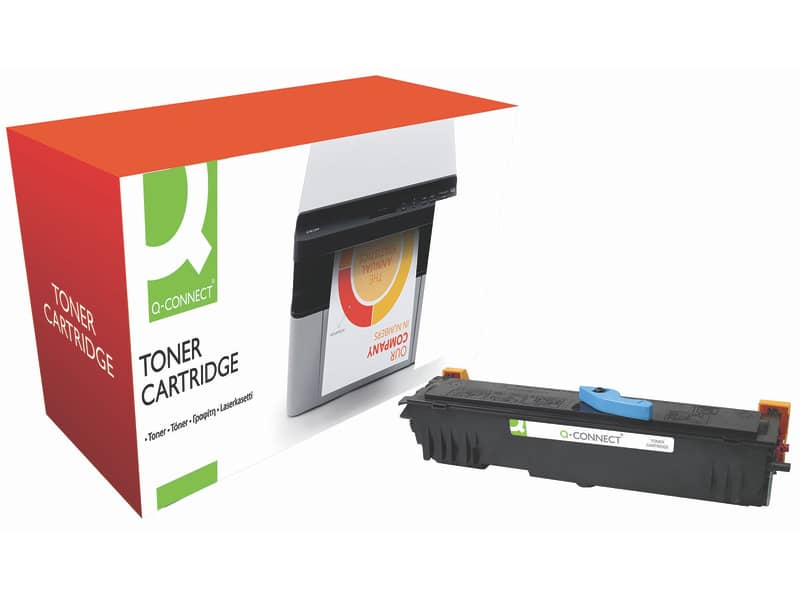 Toner Q-Connect compatibile con Epson C13S050166 - nero K12305QC