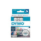 Nastro per etichettatrici Dymo D1 24 mm x 7 m nero/bianco S0720930