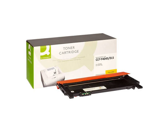 Toner Q-Connect compatibile con Samsung CLT-Y404S/ELS - giallo K16015QC