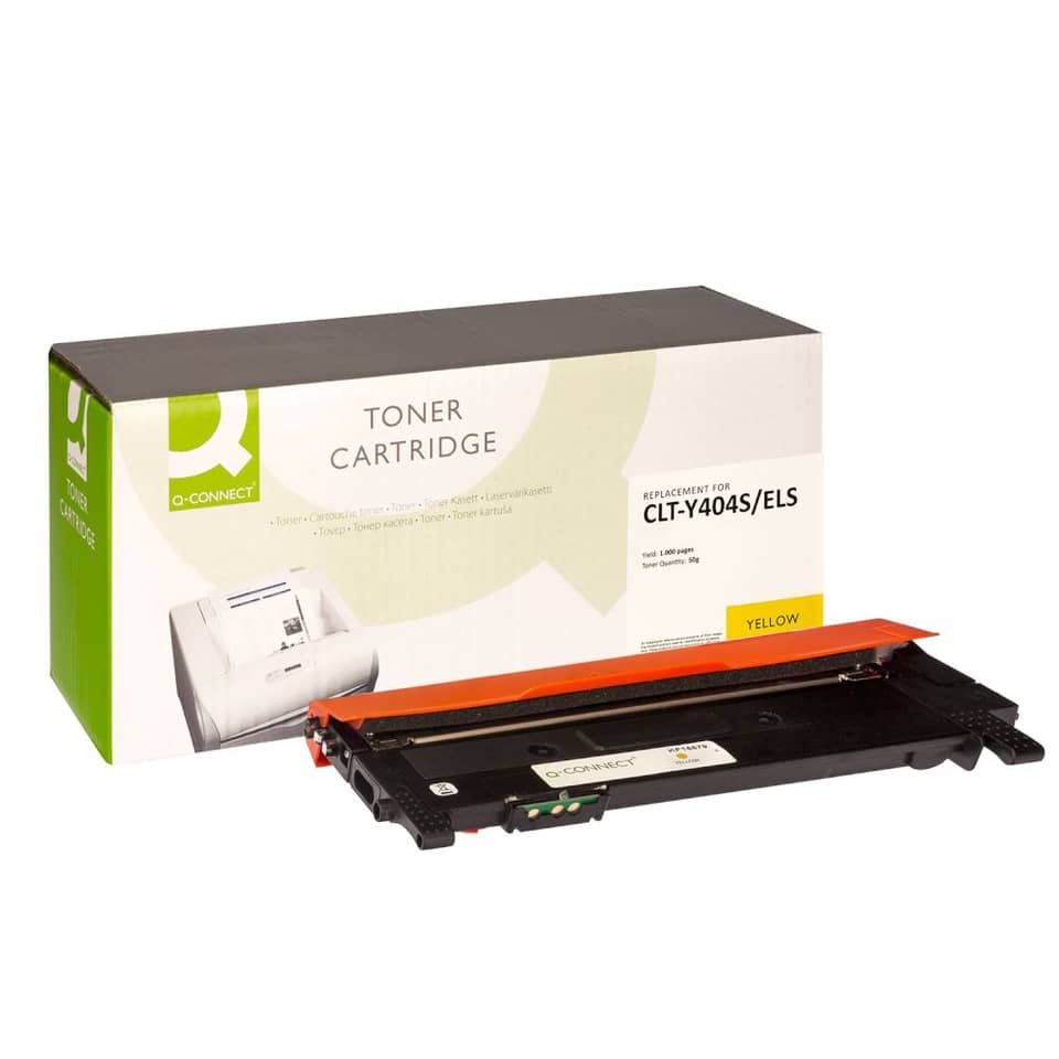 Toner Q-Connect compatibile con Samsung CLT-Y404S/ELS - giallo K16015QC
