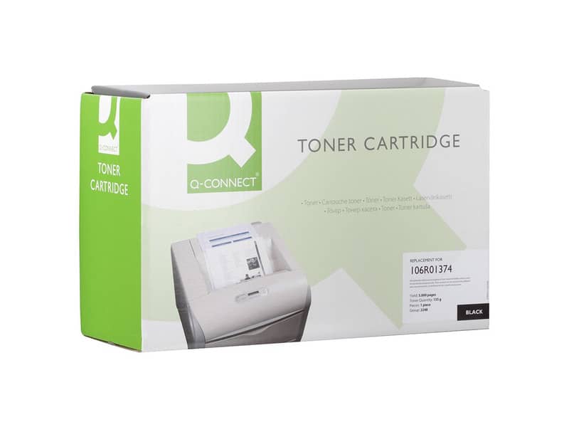 Toner alta resa Q-Connect compatibile con Xerox 106R01374 - nero K15921QC